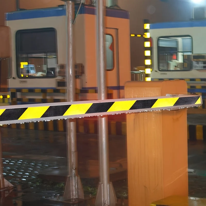 1pc Industrielle Markierung Pfeil Reflektierende Band Heavy Duty Gefahr Vorsicht Warnung Sicherheit Klebstoff Reflektierende Band
