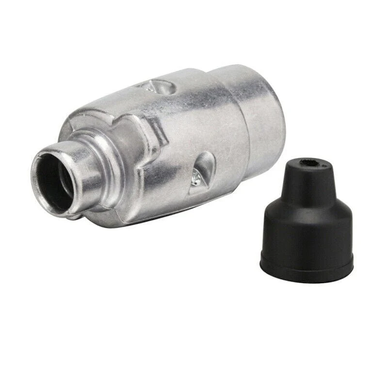 7 Pin Metal Trailer Plug Towbar Towing Lights Socket Car Van Caravan 12V APMAuto & Motorrad: Teile, Auto-Ersatz- & -Reparaturteile, Lichter & Leuchten!
