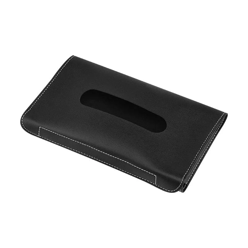 1 Stück Auto Tissue Box Handtuch-Sets Auto Sonnenblende Tissue Box Halter Auto Innenaufbewahrung Dekoration für BMW Autozubehör