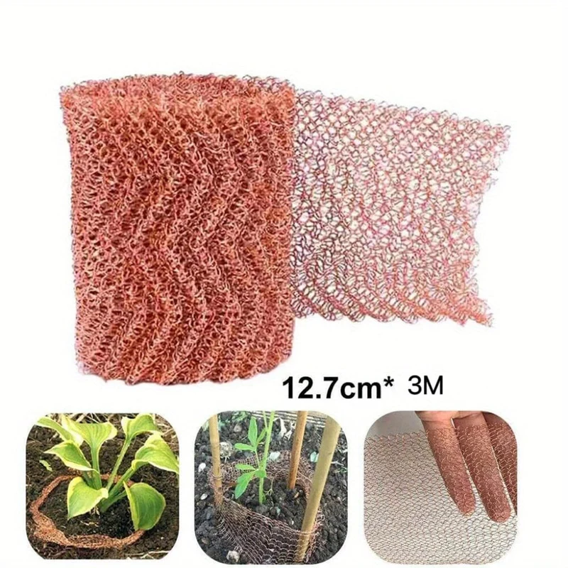 1 Packung, reines Kupfergewebe, Anti-Schnecken-Kupferdrahtfilter, Sanitär-Lebensmittelqualität, für Destillation, selbstgebrautes Bier, Gartenbedarf, Tuin Artikele