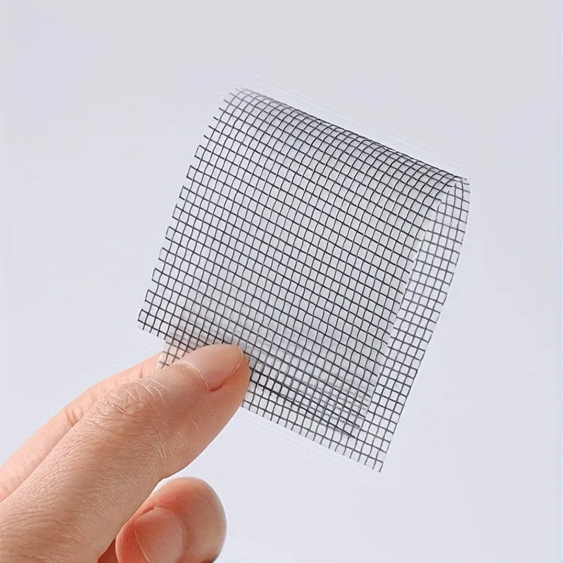 1 Rolle Fensterscheiben-Reparaturband, selbstklebendes Netzband zum Abdecken von Fenstertür-Risslöchern, Bildschirm-Patch-Reparaturset