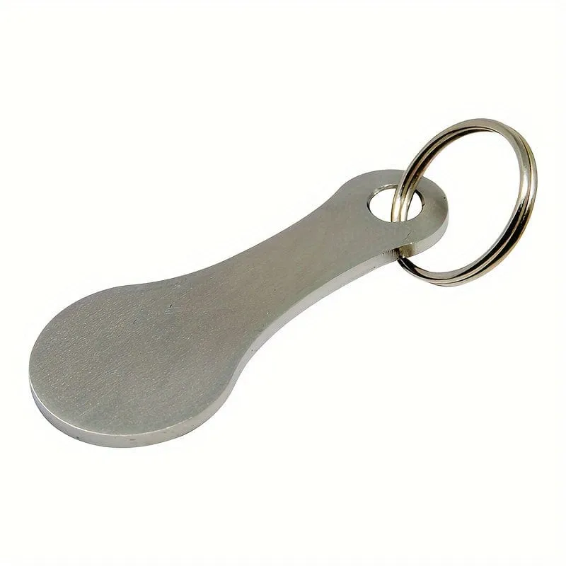 3 Stück Metall-Aluminium-Legierung Einkaufswagenchip Schlüsselanhänger Schlüsselanhänger – Entsperren Sie Ihren Lebensmitteleinkaufswagen und statten Sie Ihre Weihnachtsfeiern aus!