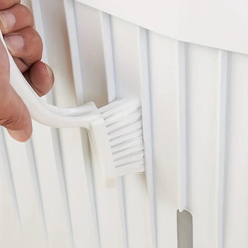 1 Stück, Rillenreinigungsbürste, tragbare Fugenbürste, Reinigungsbürste für Badezimmerboden, Wandfliesen, Toiletten, Fenster- und Türschienenbürste, Staubentfernungsbürste, keine toten Ecken, Reinigungsmittel, Reinigungswerkzeug