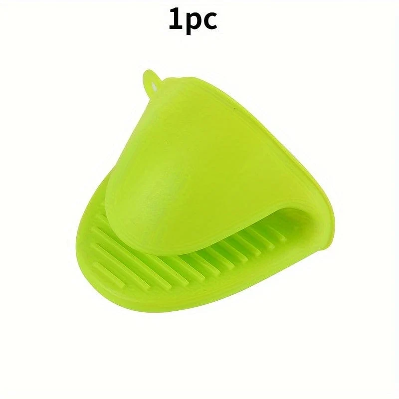 1 Stück hitzebeständiger Silikon-Ofenhandschuh – perfekt zum Backen und Grillen.