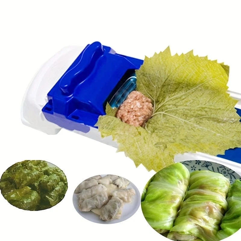 1 Stück langlebiger Sushi-Roller, gefüllter Weinblatt-Gemüse-Fleisch-Roller, der Kohl-Fleisch-Rollwerkzeug einwickelt, Fleisch-Rollmaschine, Küchengerät