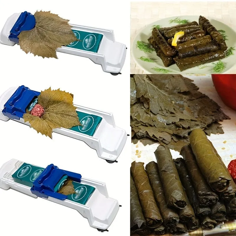 1 Stück langlebiger Sushi-Roller, gefüllter Weinblatt-Gemüse-Fleisch-Roller, der Kohl-Fleisch-Rollwerkzeug einwickelt, Fleisch-Rollmaschine, Küchengerät