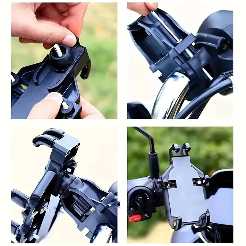 Motorrad-Handyhalter, Elektrofahrzeug-Handyhalter, elektrische Flaschen-Fahrrad-Navigationshalterung