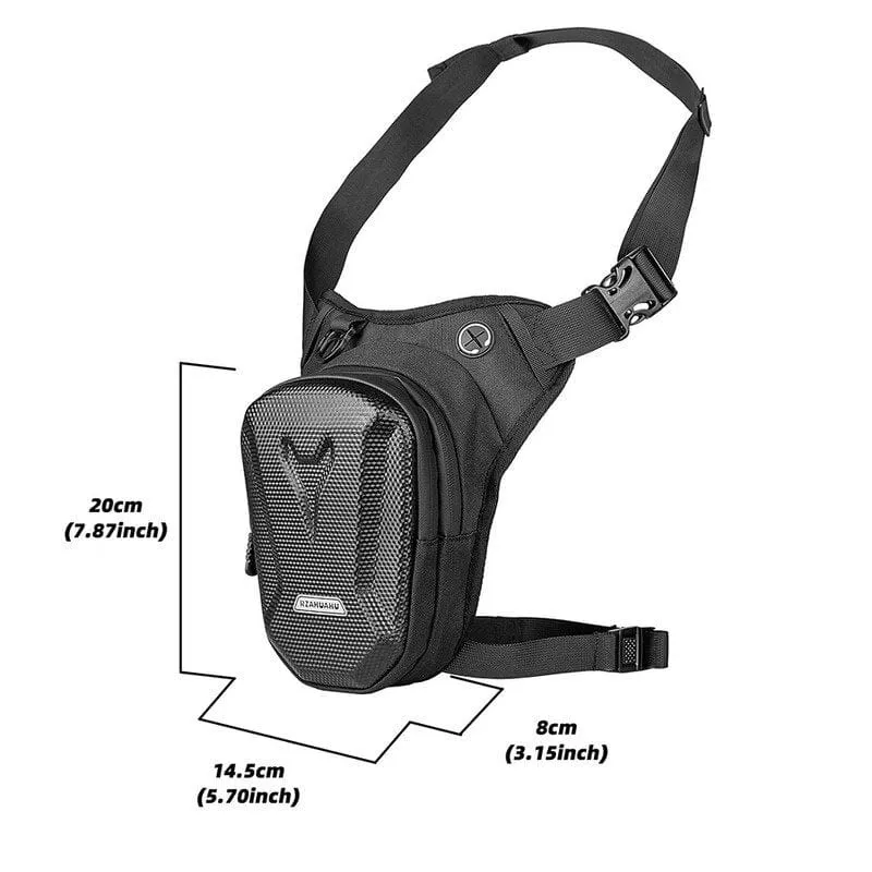 Wasserdichte Beintasche, Motorrad-Bein-Seitentasche, Gepäck-Fahrt-Tasche, Outdoor-Casual-Hüfttasche, Gürteltasche, Moto-Bike-Hüftgürteltasche
