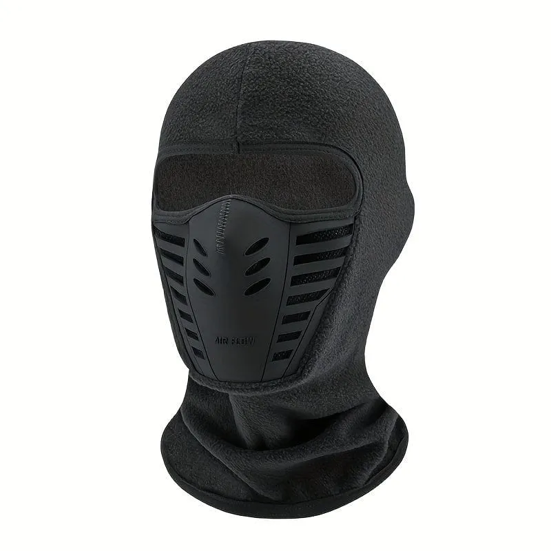 1 Stück Radfahren warme Gesichtsmaske, elektrische Motorrad-Halsabdeckung, Samt-Liner-Hals-Herbst-Winter-Maske für kaltes Wetter