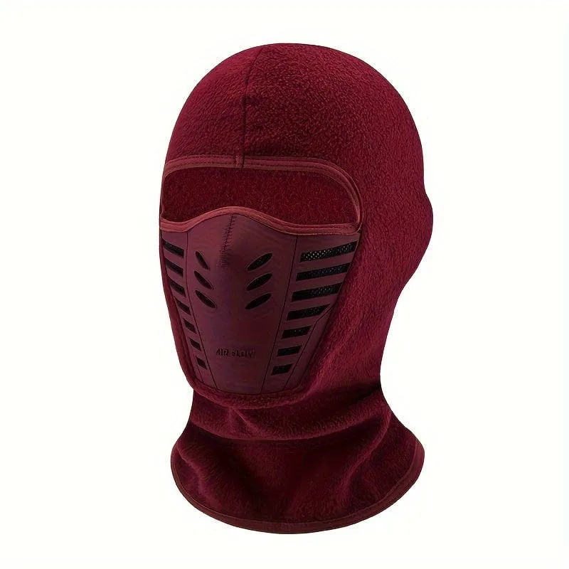 1 Stück Radfahren warme Gesichtsmaske, elektrische Motorrad-Halsabdeckung, Samt-Liner-Hals-Herbst-Winter-Maske für kaltes Wetter