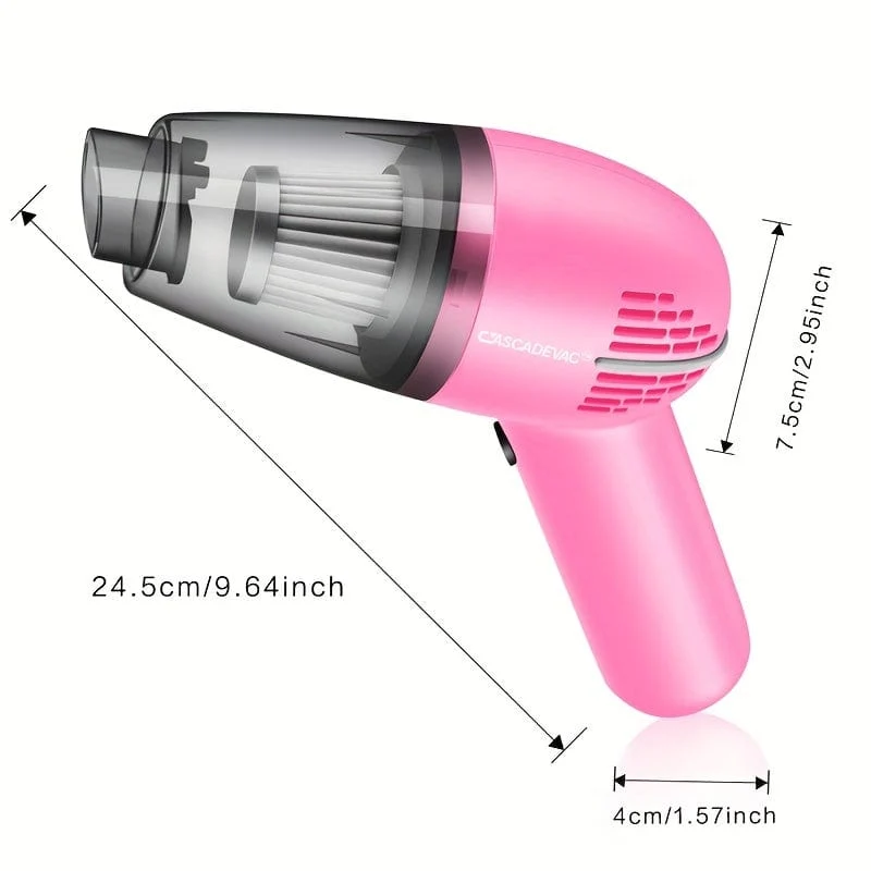 Auto-Staubsauger, starker Sog, Super-Power, Trocken- und Nassreinigung, Katzenhaar, Haustierhaar, multifunktionaler tragbarer Mini-Handheld
