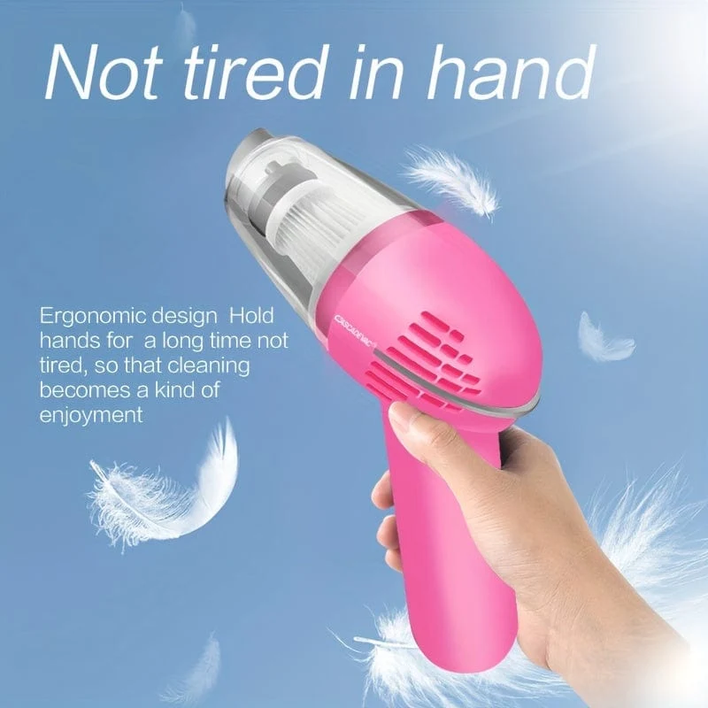 Auto-Staubsauger, starker Sog, Super-Power, Trocken- und Nassreinigung, Katzenhaar, Haustierhaar, multifunktionaler tragbarer Mini-Handheld