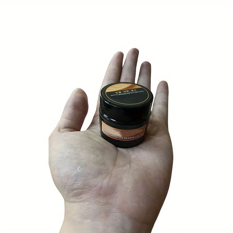 1 Stück 30 ml Auto-Kunstleder- und Kunststoff-Reparaturcreme, bringt ein schwarz glänzendes Auto-Pflegeprodukt zurück, das Kunstleder wiederherstellt, das Auto poliert und die Beschichtung erneuert