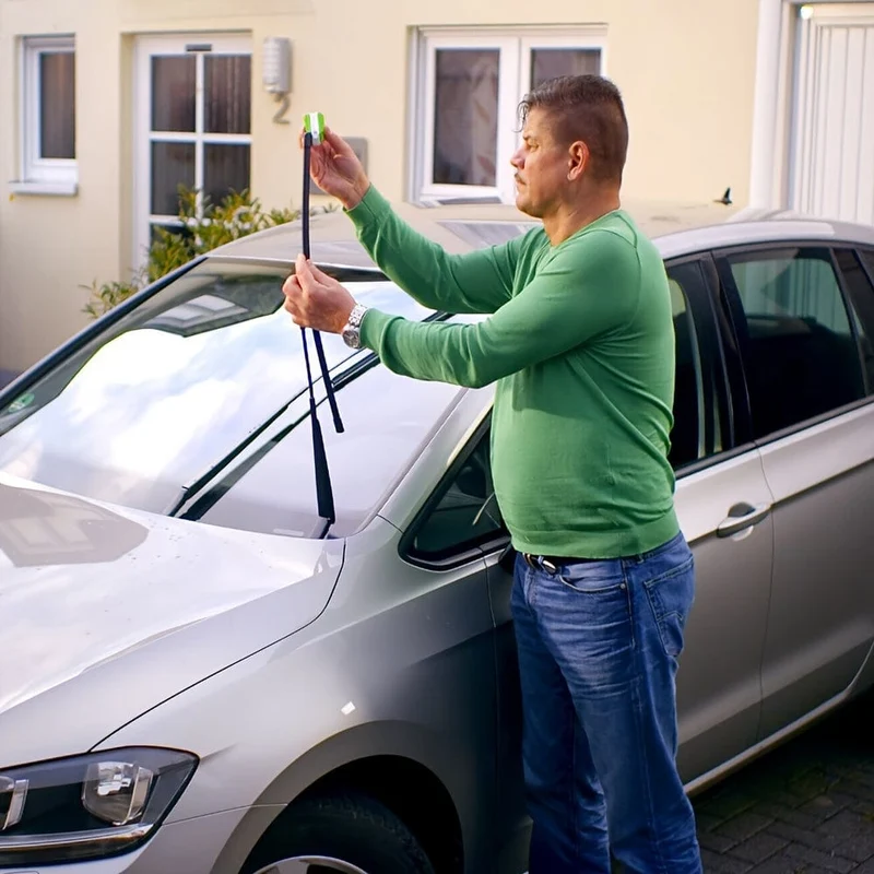 1 Stück Scheibenwischer-Reparatur, ABS Umweltschutz Reinigung Autowischer Wiederverwendbares Scheibenwischerblatt-Reparaturwerkzeug