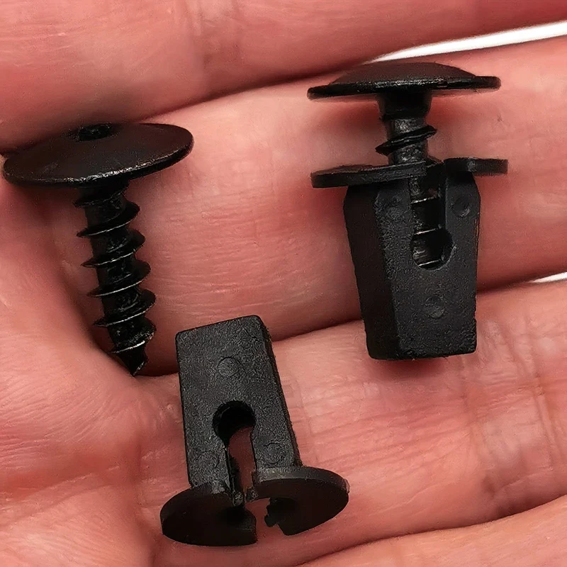 10/20 Stück 5 mm schwarze Torx-Schraube Automotor unter der Abdeckung Spritzschutz selbstschneidende Schrauben für AUDI A4 A3 A5 A6 A7 A8 Q5 FÜR VW Zubehör Automobil