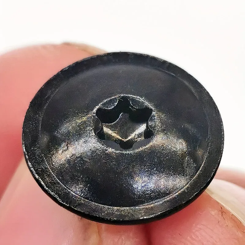 10/20 Stück 5 mm schwarze Torx-Schraube Automotor unter der Abdeckung Spritzschutz selbstschneidende Schrauben für AUDI A4 A3 A5 A6 A7 A8 Q5 FÜR VW Zubehör Automobil