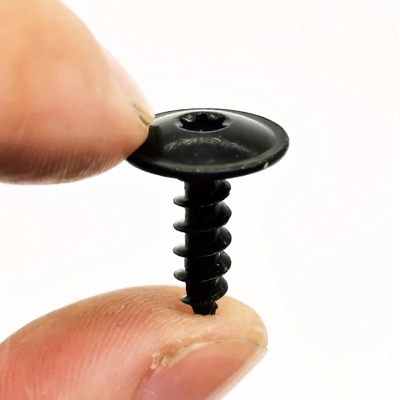 10/20 Stück 5 mm schwarze Torx-Schraube Automotor unter der Abdeckung Spritzschutz selbstschneidende Schrauben für AUDI A4 A3 A5 A6 A7 A8 Q5 FÜR VW Zubehör Automobil