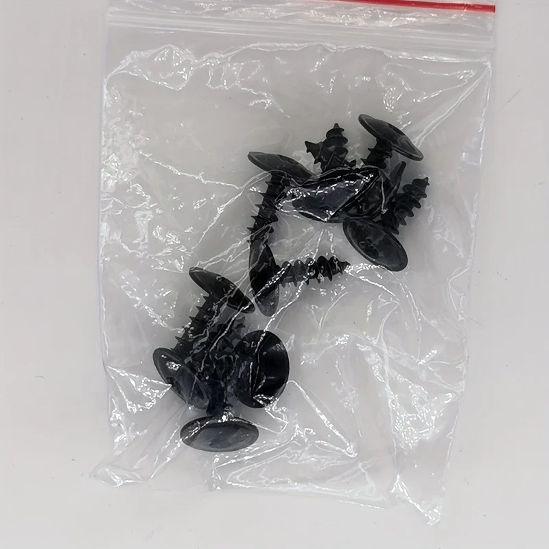 10/20 Stück 5 mm schwarze Torx-Schraube Automotor unter der Abdeckung Spritzschutz selbstschneidende Schrauben für AUDI A4 A3 A5 A6 A7 A8 Q5 FÜR VW Zubehör Automobil