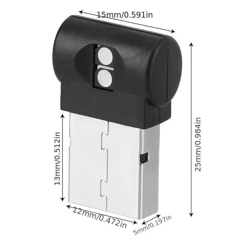 Auto Mini USB Sieben Farbe Einstellbar Farbe Dekorative Umgebungs Licht Weiches Licht Atmosphäre Lampe