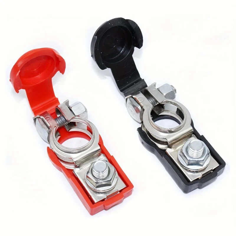 2 stücke Auto Auto Quick Release Batterie Terminal Stecker Klemmen Kupfer Klemmen Kupfer Caravan Wagen Clips für Auto