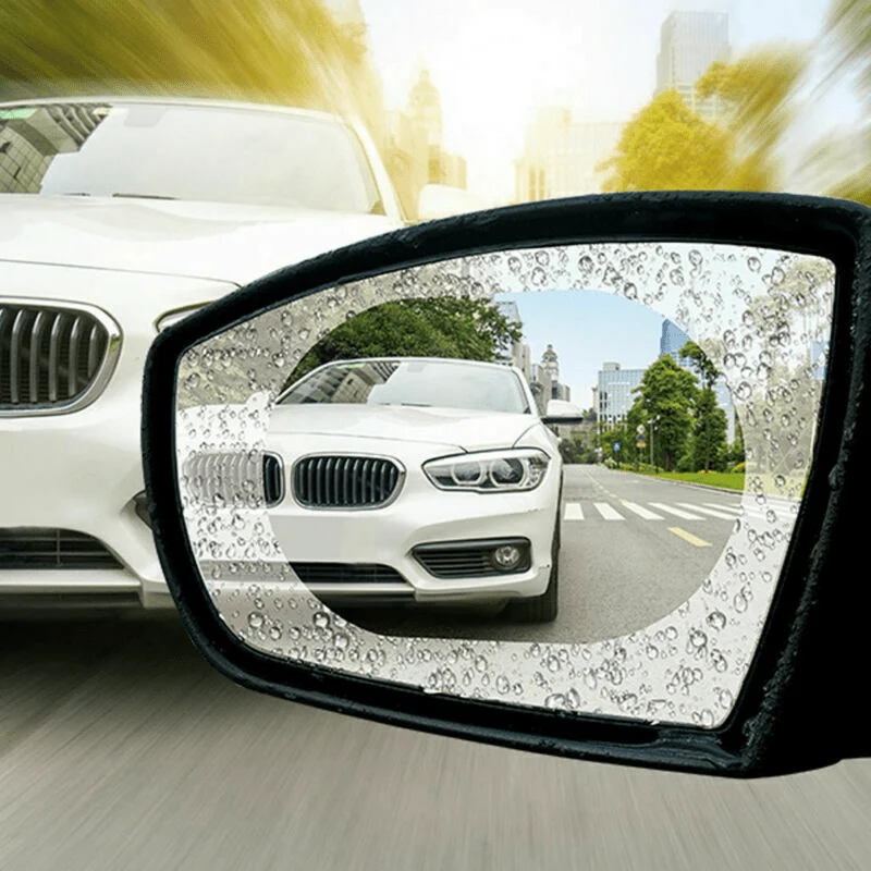 2 Pcs Regendicht Auto Rückspiegel Aufkleber Anti-fog Schutz Film Regen Schild