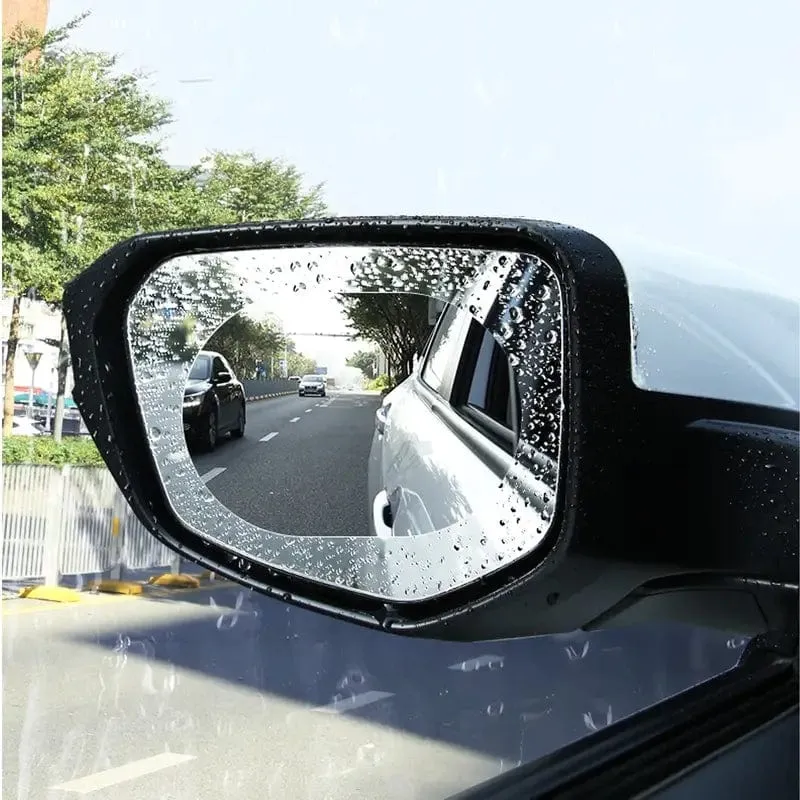 2 Pcs Regendicht Auto Rückspiegel Aufkleber Anti-fog Schutz Film Regen Schild