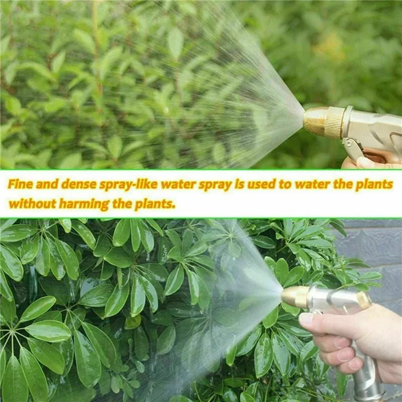 1pc Hochdruck-Wasser-Spritzpistole Messing Düse Garten Schlauch Rohr Rasen Auto Waschen Wasser Pistole