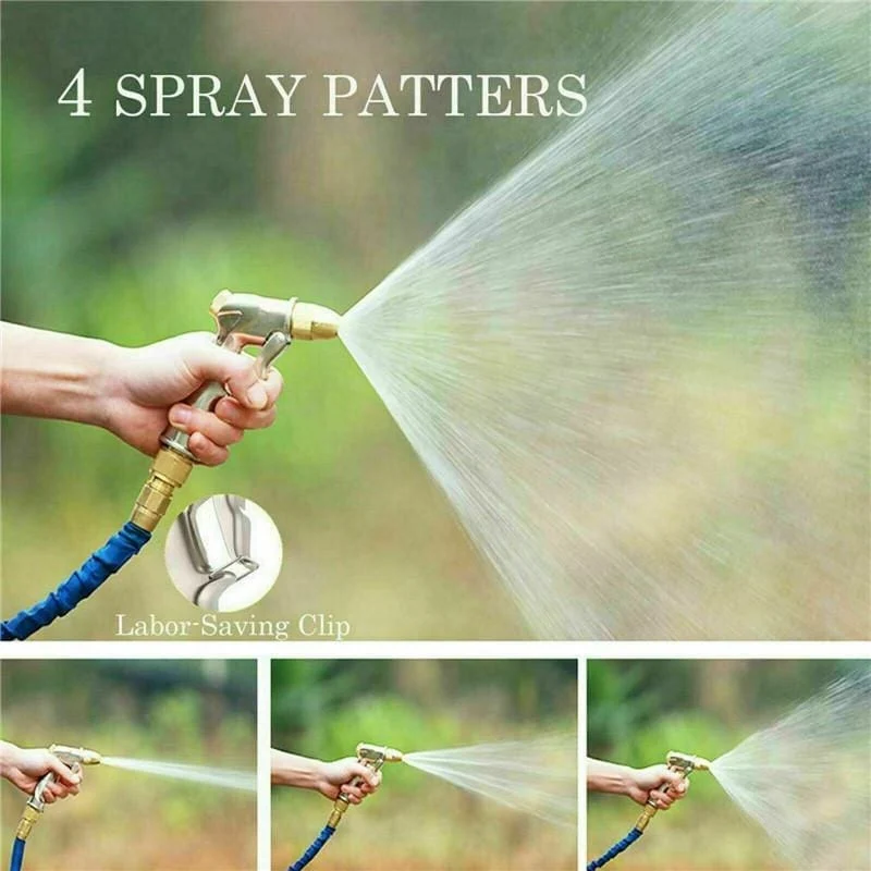 1pc Hochdruck-Wasser-Spritzpistole Messing Düse Garten Schlauch Rohr Rasen Auto Waschen Wasser Pistole