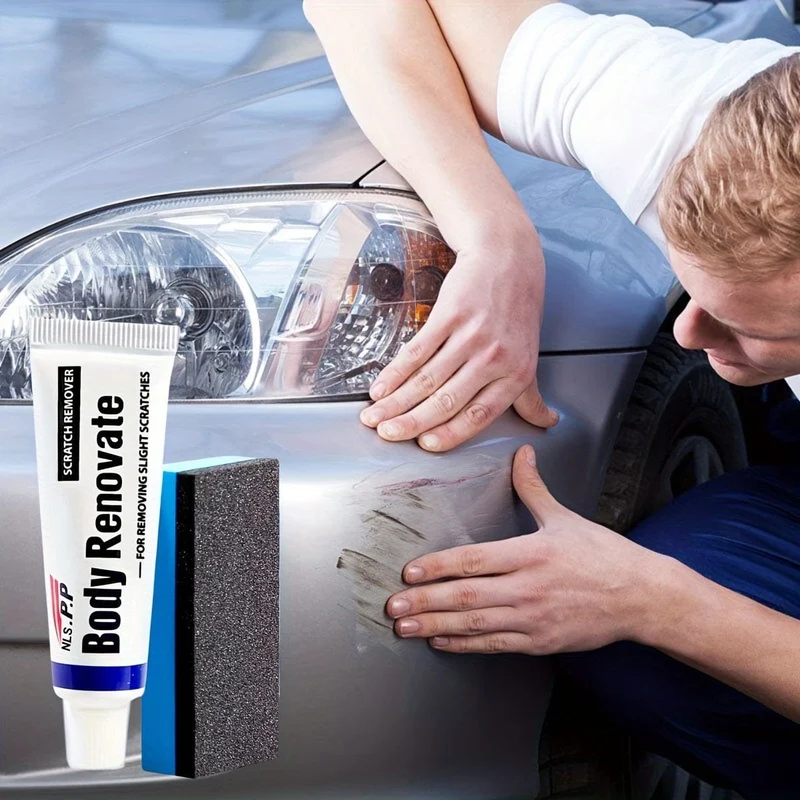 1 Set Auto-Kratzer-Entferner für Autos, Karosserielack, Kratzerpflege, Autopflege, Polier- und Polierpaste, Autolackreparatur