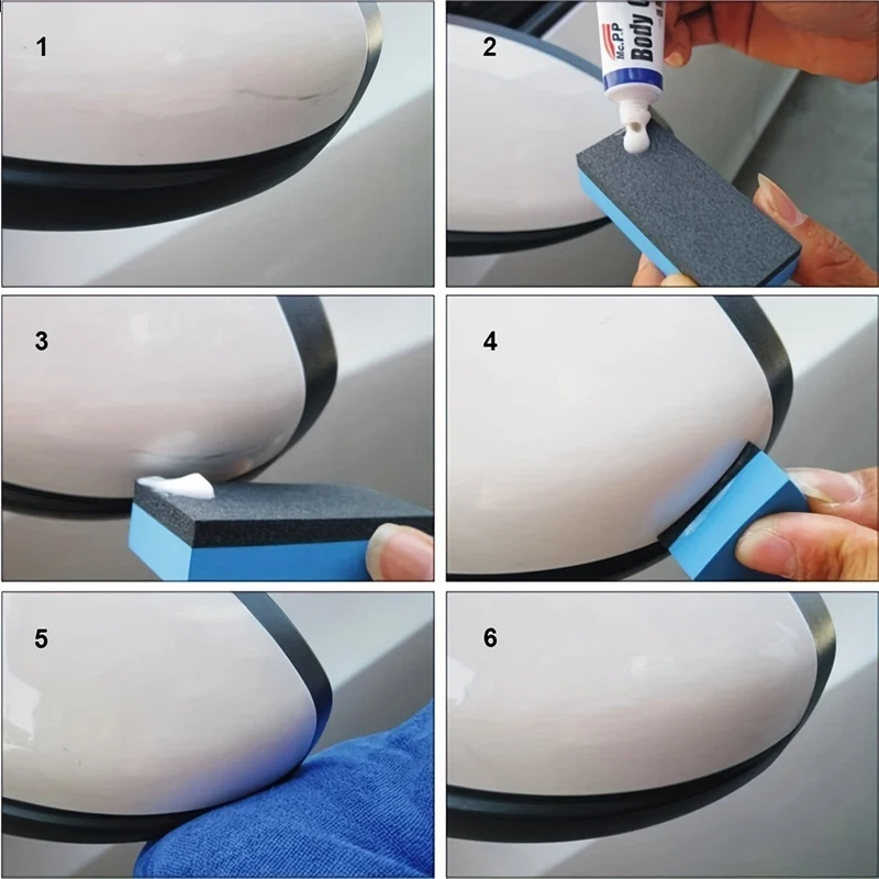 1 Set Auto-Kratzer-Entferner für Autos, Karosserielack, Kratzerpflege, Autopflege, Polier- und Polierpaste, Autolackreparatur