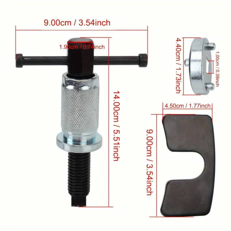Kolben-Rückspul-Demontage-Sets, Auto-Scheibenbremsbelag-Bremssattel, Auto-Zubehör, Reparatur-Werkzeuge, Radzylinder-Pumpe-Trenner