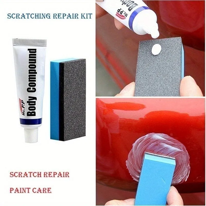 Karosserie-Compound-Pasten-Set, Kratzer-De-Mark-Schleifmittel, Lackpflege, Auto-Polieren, Schleifen, Auto-Paste, polnische Pflege