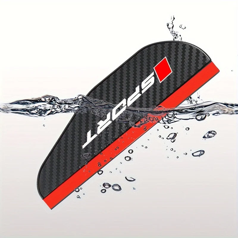 2 stücke Auto Rückspiegel Regen Augenbraue Carbon Fiber Spiegel Regen Schnee Blocker Sonnenblende Für Audi Für BMW Für mercedes Für Benz Für VW Für Toyota