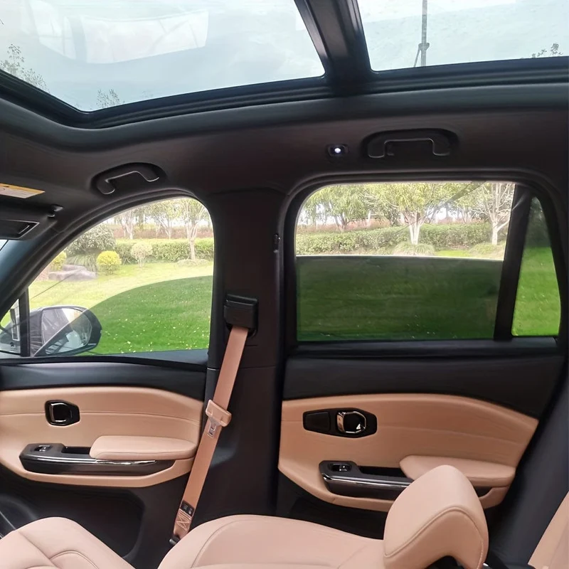 2 Stück/4 Stück Autofenster-Sonnenschutz, atmungsaktives Mesh-Auto-Seitenfenster-Sonnenschutz, UV-Schutz, Insekten-Moskitonetz, universell passend für die meisten Autos