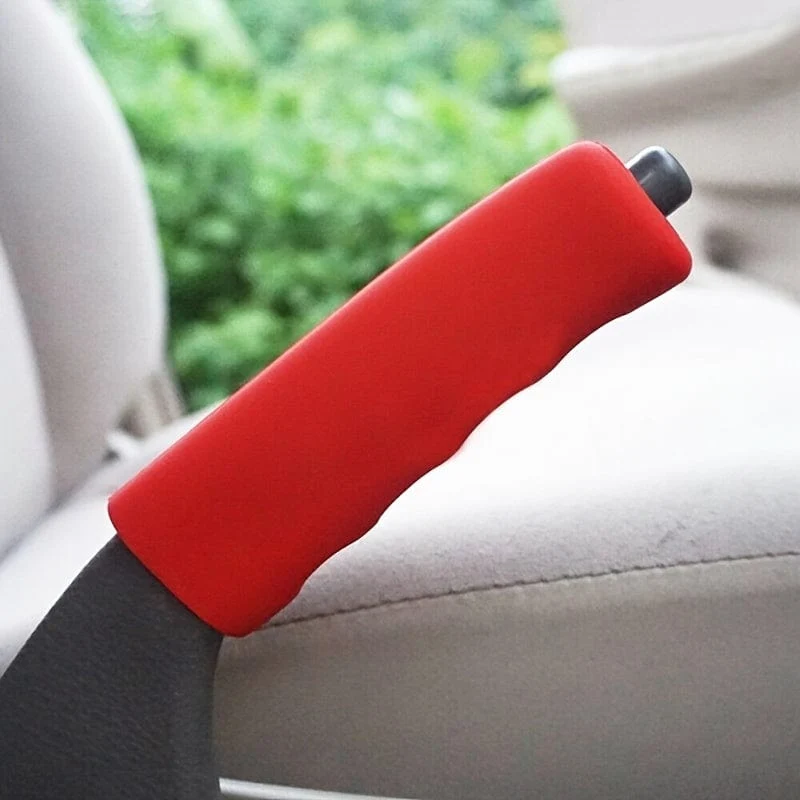 Universelle rutschfeste Handbremsgriffabdeckung für die Motorhaube – verschönern Sie Ihr Auto mit farbenfrohem Silikon-Zubehör!