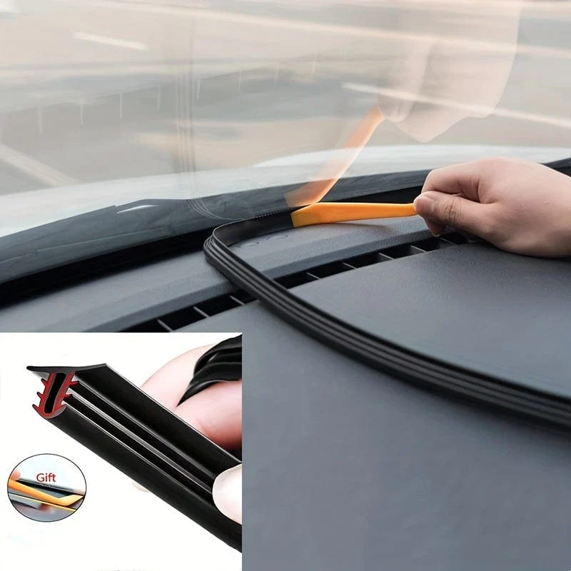 Auto-Armaturenbrett-Dichtungsstreifen, schalldicht, schalldichter Gummistreifen, universeller Auto-Dichtungsstreifen, Autozubehör, Autoaufkleber, Teile [Send Rocker]