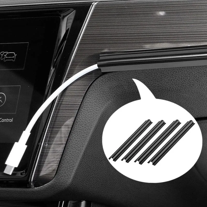 4 stücke Auto Lade Daten Kabel Anordnung Kabelbaum Auto Innen Kabel Linie Hülse Schutz Universal Versteckte Draht Abdeckung