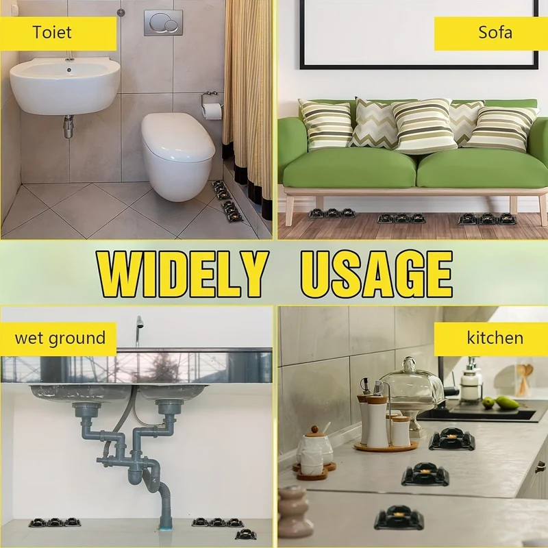 3 Stück, Ameisenvernichter-Ameisenfallen, Spinnenfallen, wirksame Insektenfallen, Ameisenköder-Kleberfallen für den Innenbereich, für Insekten, Outdoor, Zuhause, Küche, Cricket, kriechende Insekten, Köderduft, ohne Pheromone