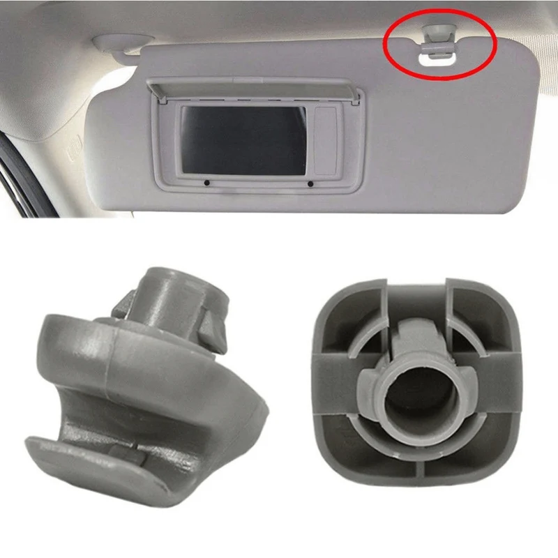 2 Stück Sonnenblende Clip 88217S01A01ZA für Honda 98–07 Accord 96–04 Civic 07–11 CR-V 03–05 Element