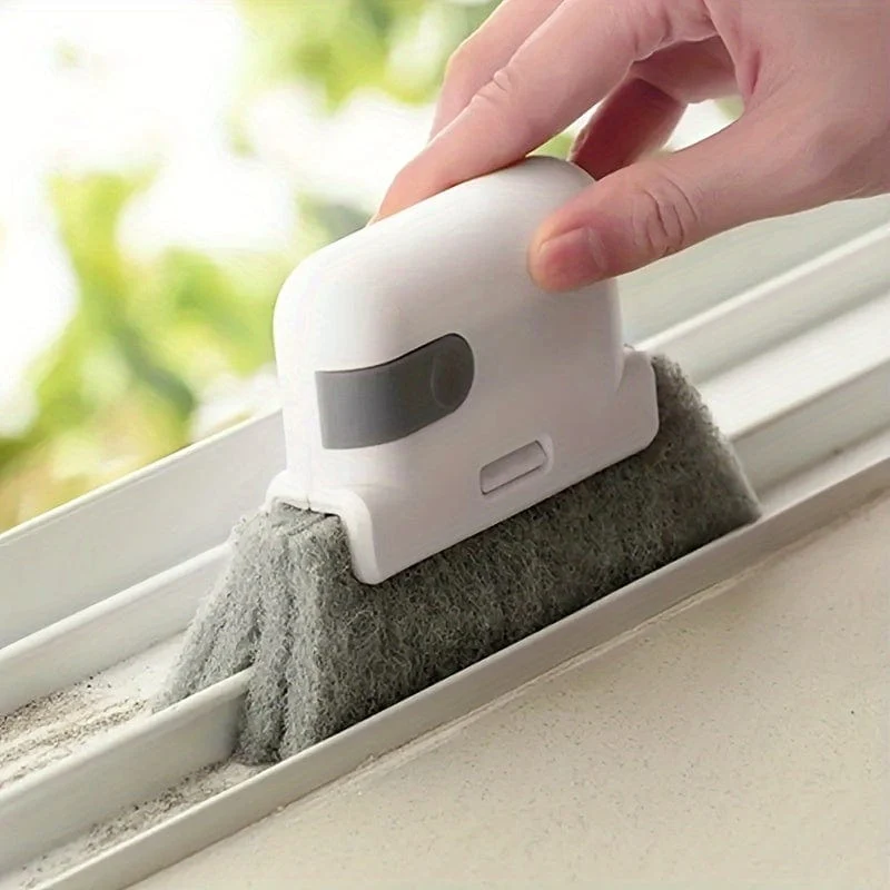 1 Stück Universal-Reinigungsbürste für kleine Lücken – perfekt für Türschienen und Fensterrahmen – Reinigungsmittel und Werkzeuge