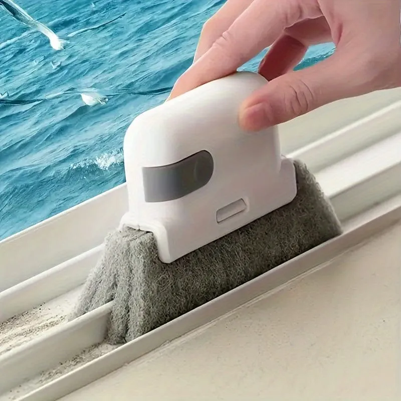 1 Stück Universal-Reinigungsbürste für kleine Lücken – perfekt für Türschienen und Fensterrahmen – Reinigungsmittel und Werkzeuge