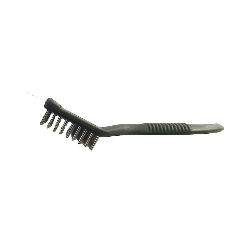 1 Stück Grillreiniger, tragbar, Tiefenreinigung, Stahlbürste, Kunststoffgriff, Grillreinigungsbürste, Grillzubehör, Küchenhelfer, 20.32 cm, Schulbedarf, Schulanfang
