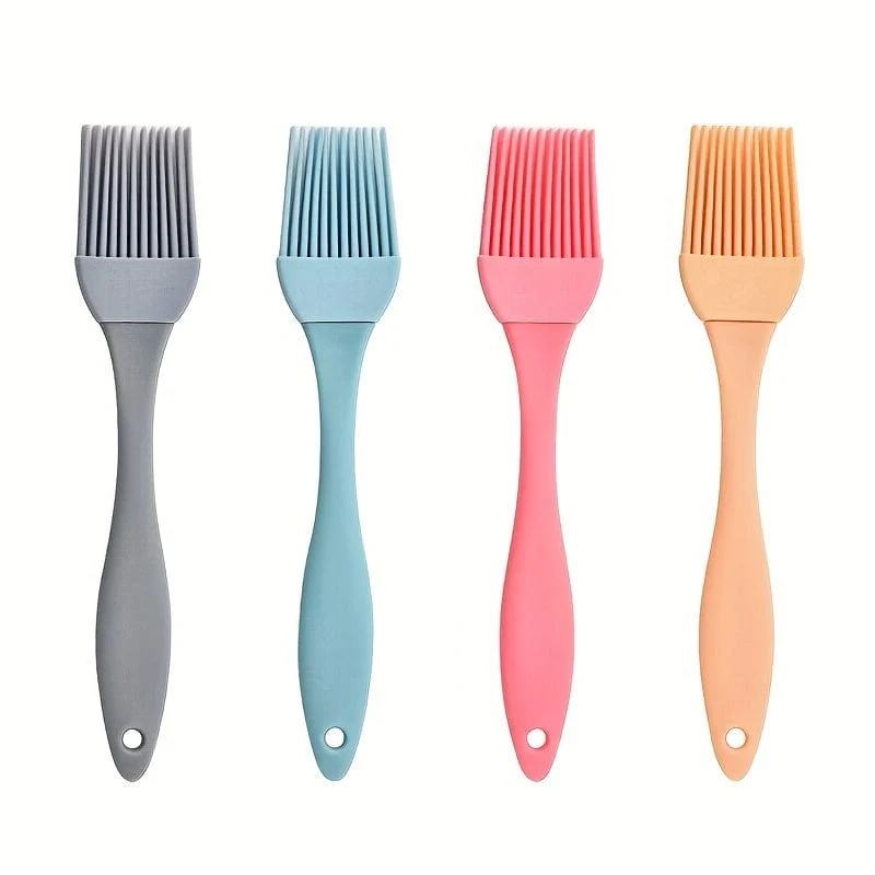 1pc Silikon Öl Pinsel Haushalt Gewürz Pinsel Split Typ Öl Pinsel Küche Lebensmittel Öl Pinsel Grill Pinsel