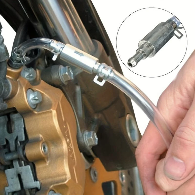1pc Kupplung Bremsentlüftungsschlauch Einwegventil Rohr Entlüftungswerkzeug Kit Motorrad Auto