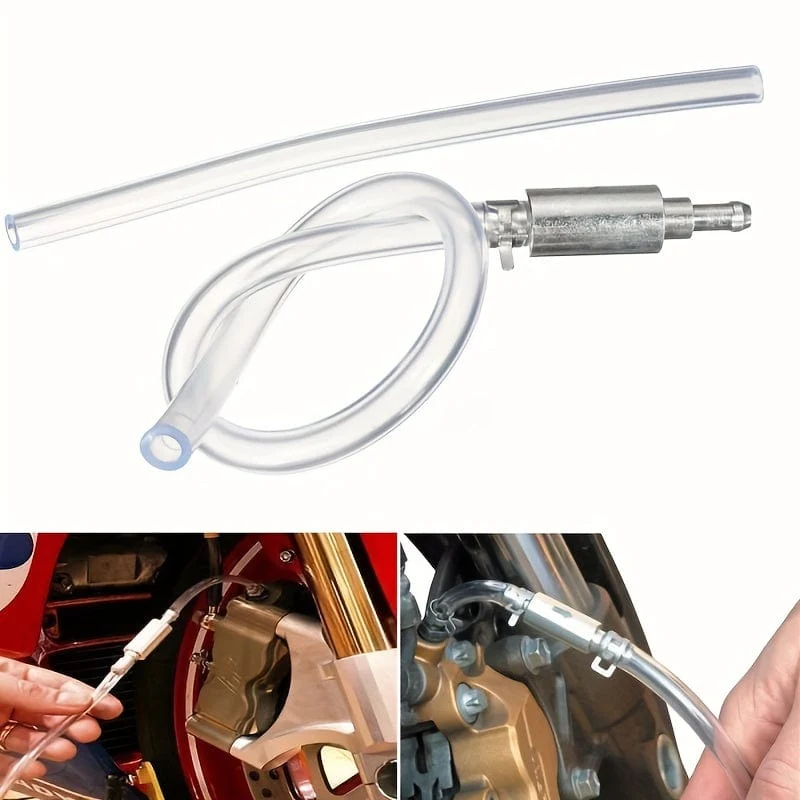 1pc Kupplung Bremsentlüftungsschlauch Einwegventil Rohr Entlüftungswerkzeug Kit Motorrad Auto