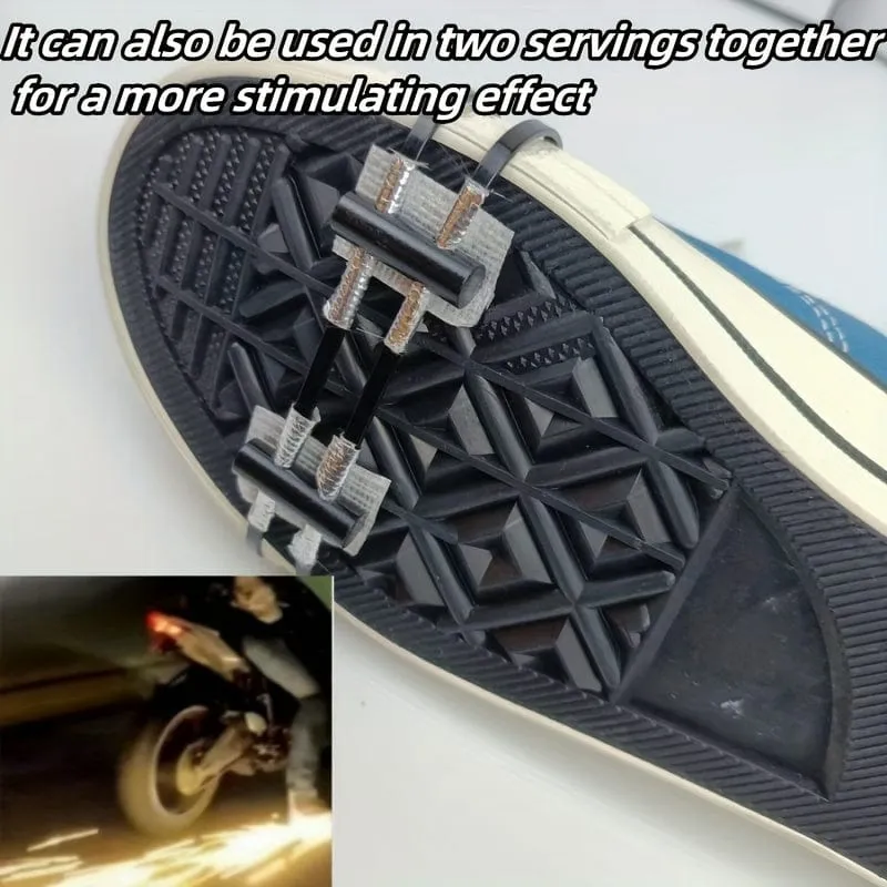1 Stück, alleiniger Funkenstein, coole funkelnde Requisiten für Motorräder, Party-Performance-Requisiten, Requisiten für Fahrrad-Skateboard-Elektroauto-Motorrad-Shows, Reibung kann viele wunderschöne Funken erzeugen!