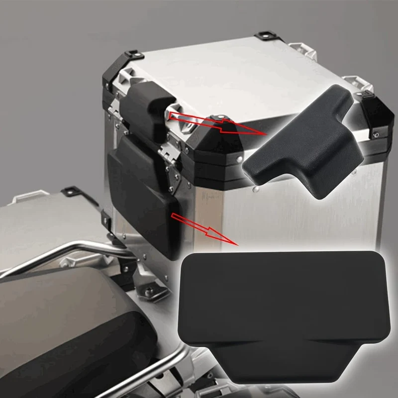 Motorrad-Rückenkissen, Heckpolster, Satteltasche, Kofferraum, Beifahrer-Rückenlehne, Zubehör, passend für BMW F800GS R1200GS ADV (schwarz)