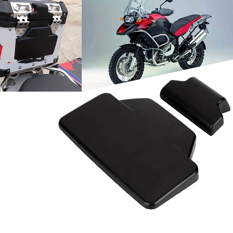 Motorrad-Rückenkissen, Heckpolster, Satteltasche, Kofferraum, Beifahrer-Rückenlehne, Zubehör, passend für BMW F800GS R1200GS ADV (schwarz)