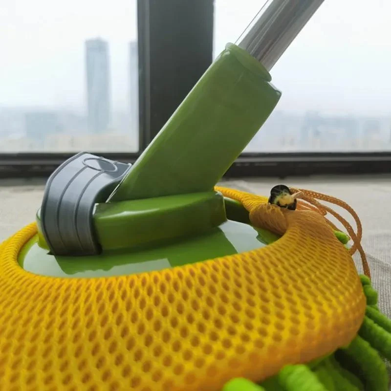 1 Stück ausziehbarer Autowaschmopp, Chenille-Autoreinigungsbürste mit langem Griff, Autopflegeprodukt, Waschbürste, Autoreinigungswerkzeug, Grün
