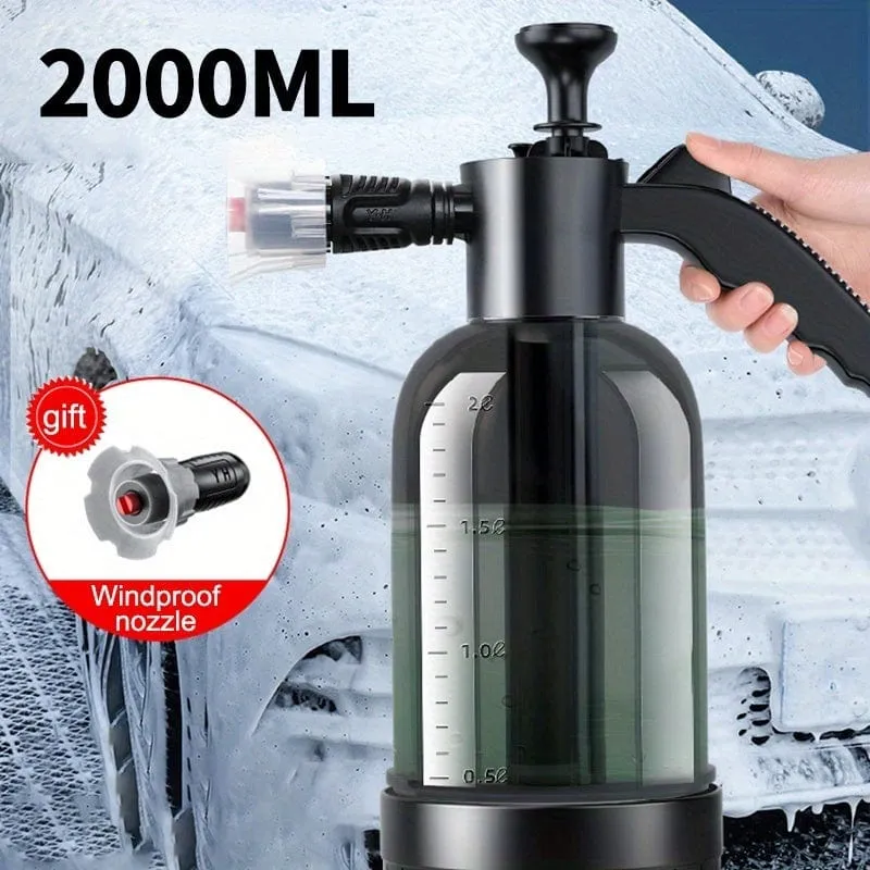 1pc Handheld Auto Waschen Sprayer 2L Mehrzweck Wasser Spray Flasche Für Automotive Detaillierung Haus Hof